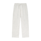 Light gray pants on a white background