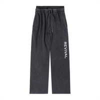 Women's Vintage Washed Waist Pants Revival logo