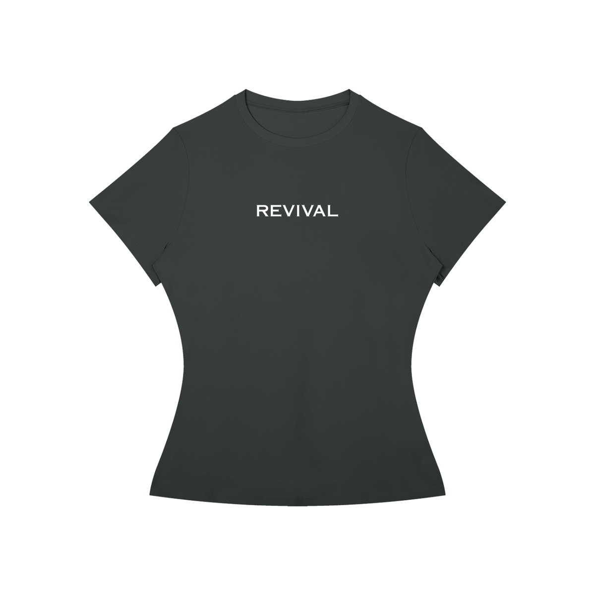 Women’s Slim Fit Performance T-Shirt Revival logo