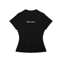 Women’s Slim Fit Performance T-Shirt Revival logo