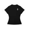 Women’s Slim Fit Performance T-Shirt Crest logo