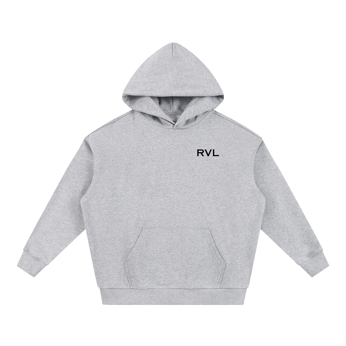 Essential Heavyweight Hoodie RVL logo