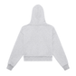 Fleeced Zip-Up Cropped Hoodie Revival logo