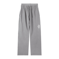 Women's Vintage Washed Waist Pants with Crest logo