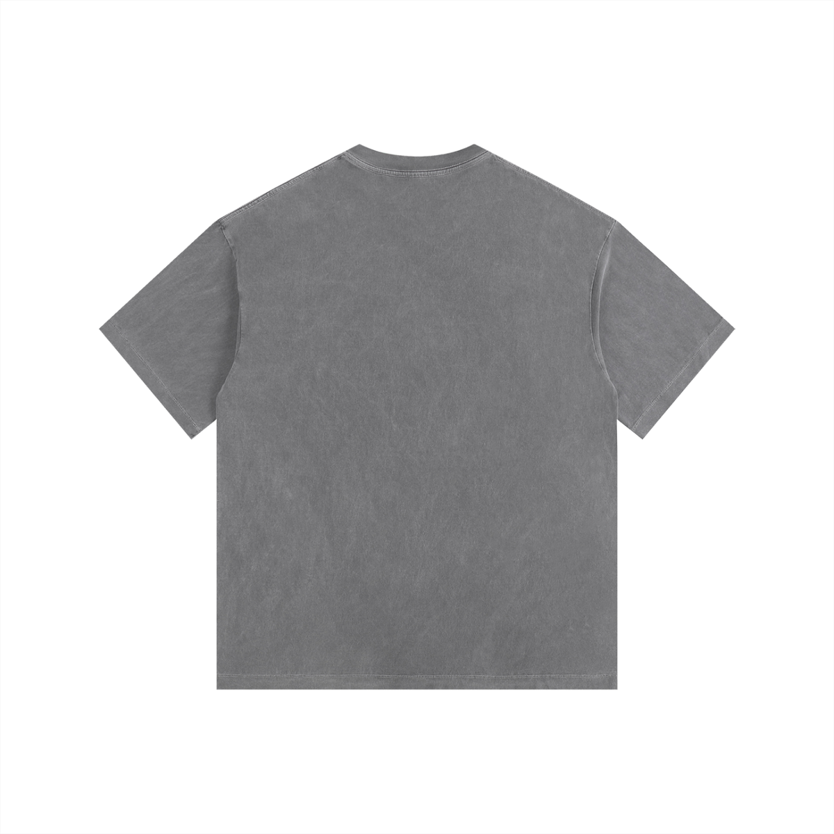 Gray t-shirt on a white background