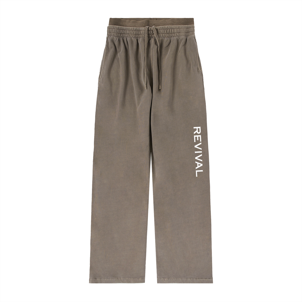 Women's Vintage Washed Waist Pants Revival logo