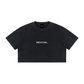 Women's Mineral Wash Cotton Crop T-Shirt Revival logo