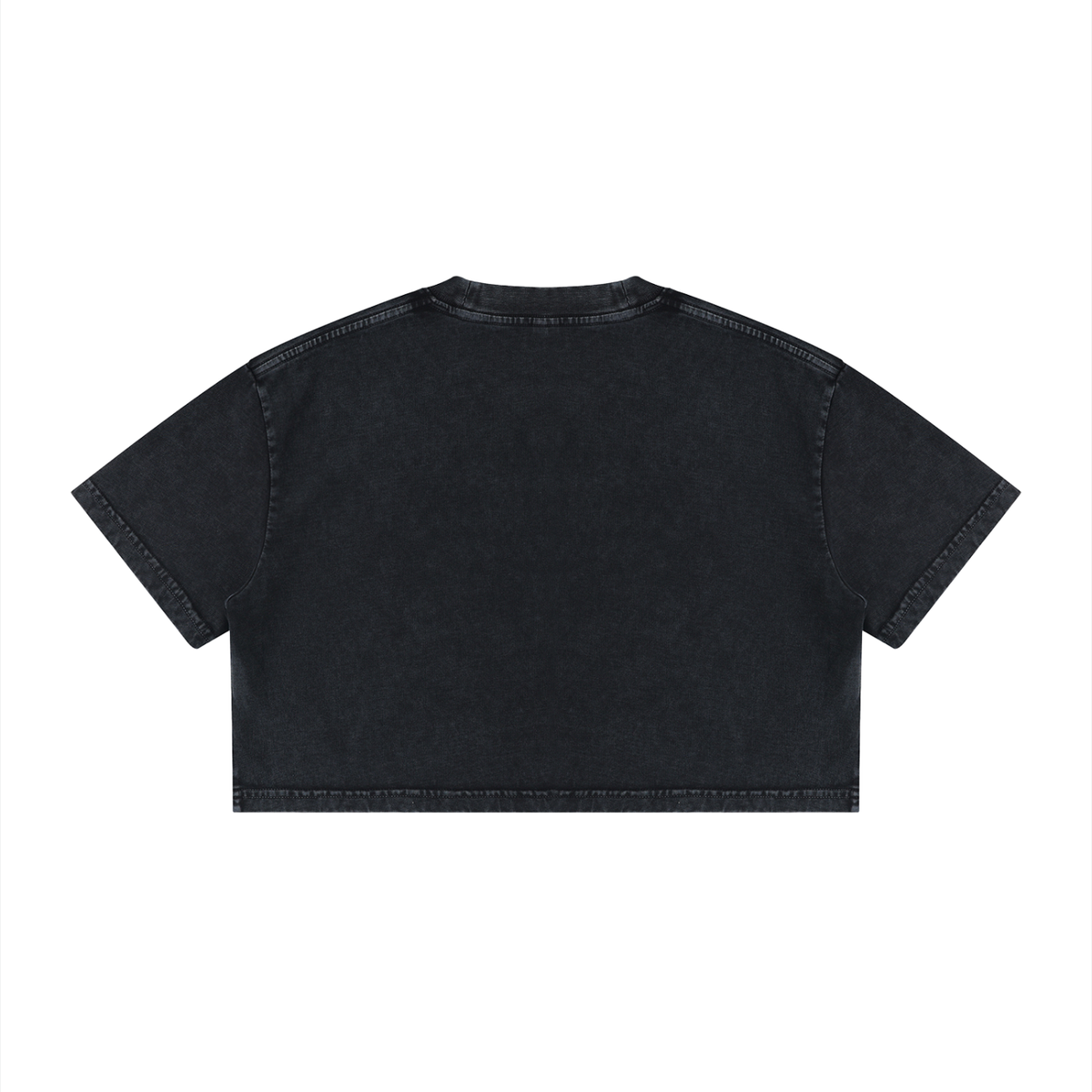 Women's Mineral Wash Cotton Crop T-Shirt RVL logo