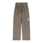 Women's Vintage Washed Waist Pants with Crest logo