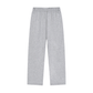 Gray sweatpants on a white background