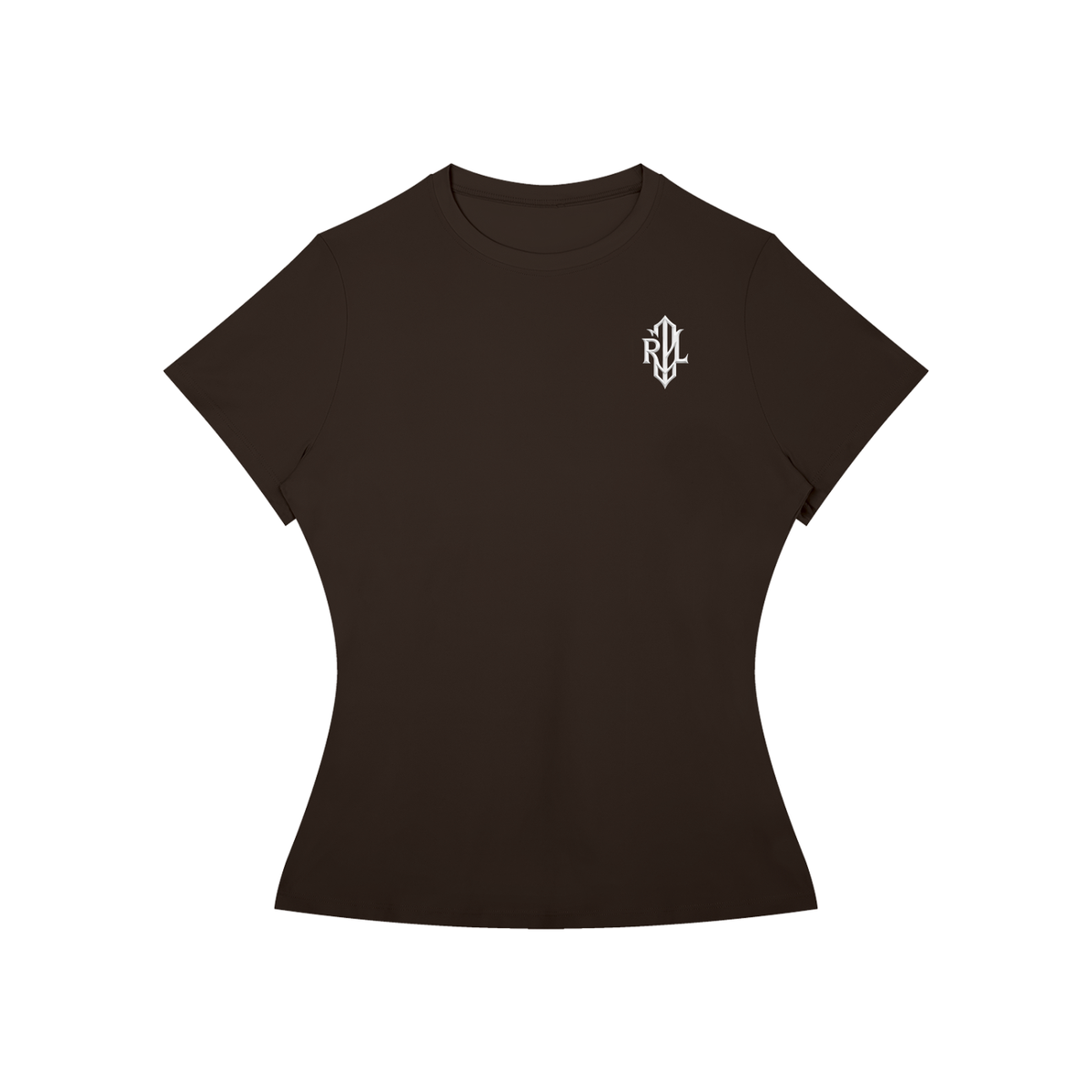 Women’s Slim Fit Performance T-Shirt Crest logo