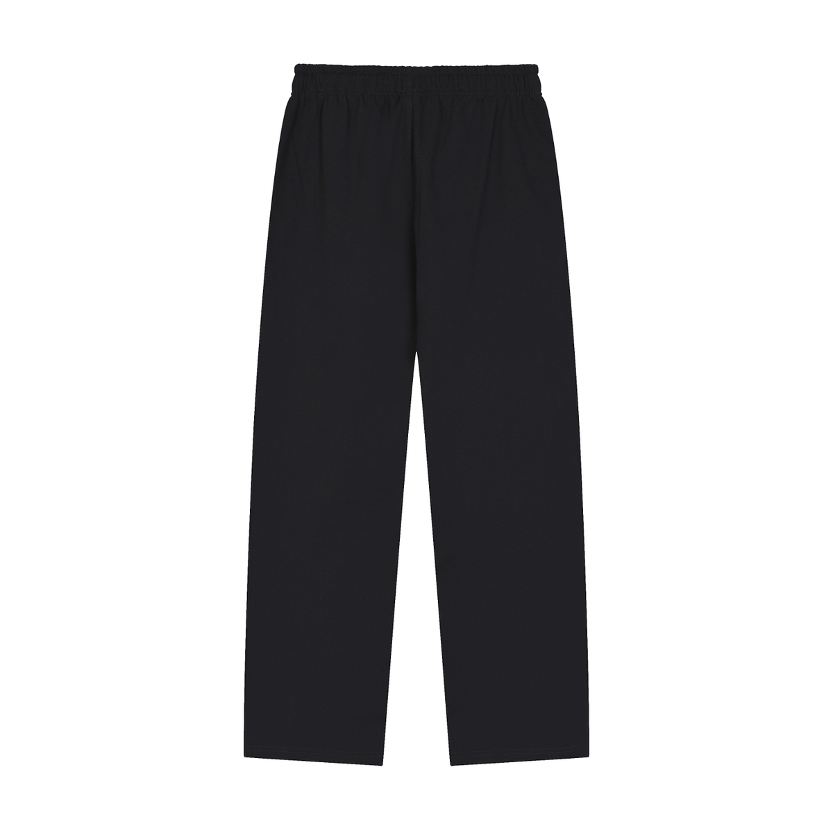 Black pants on a white background