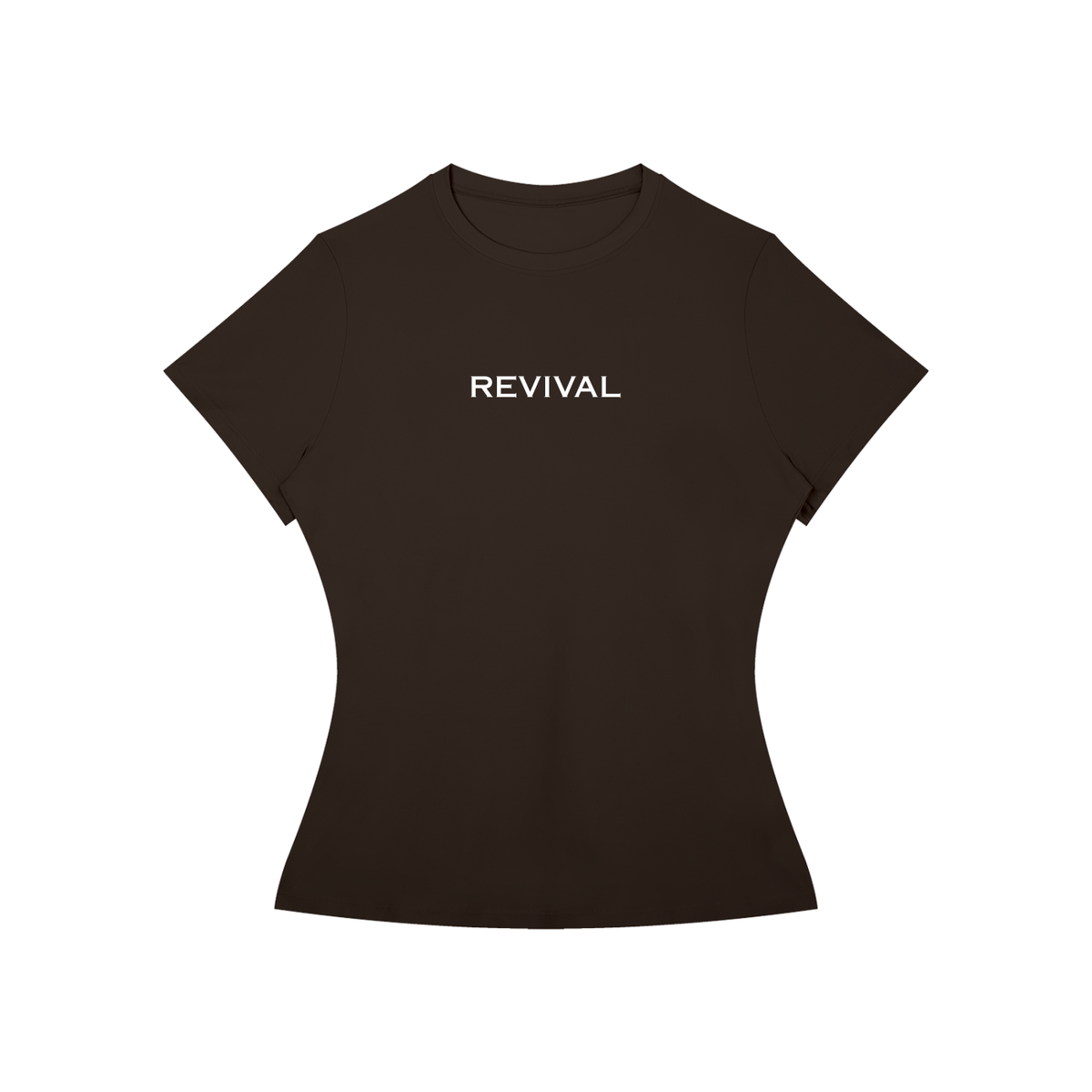 Women’s Slim Fit Performance T-Shirt Revival logo