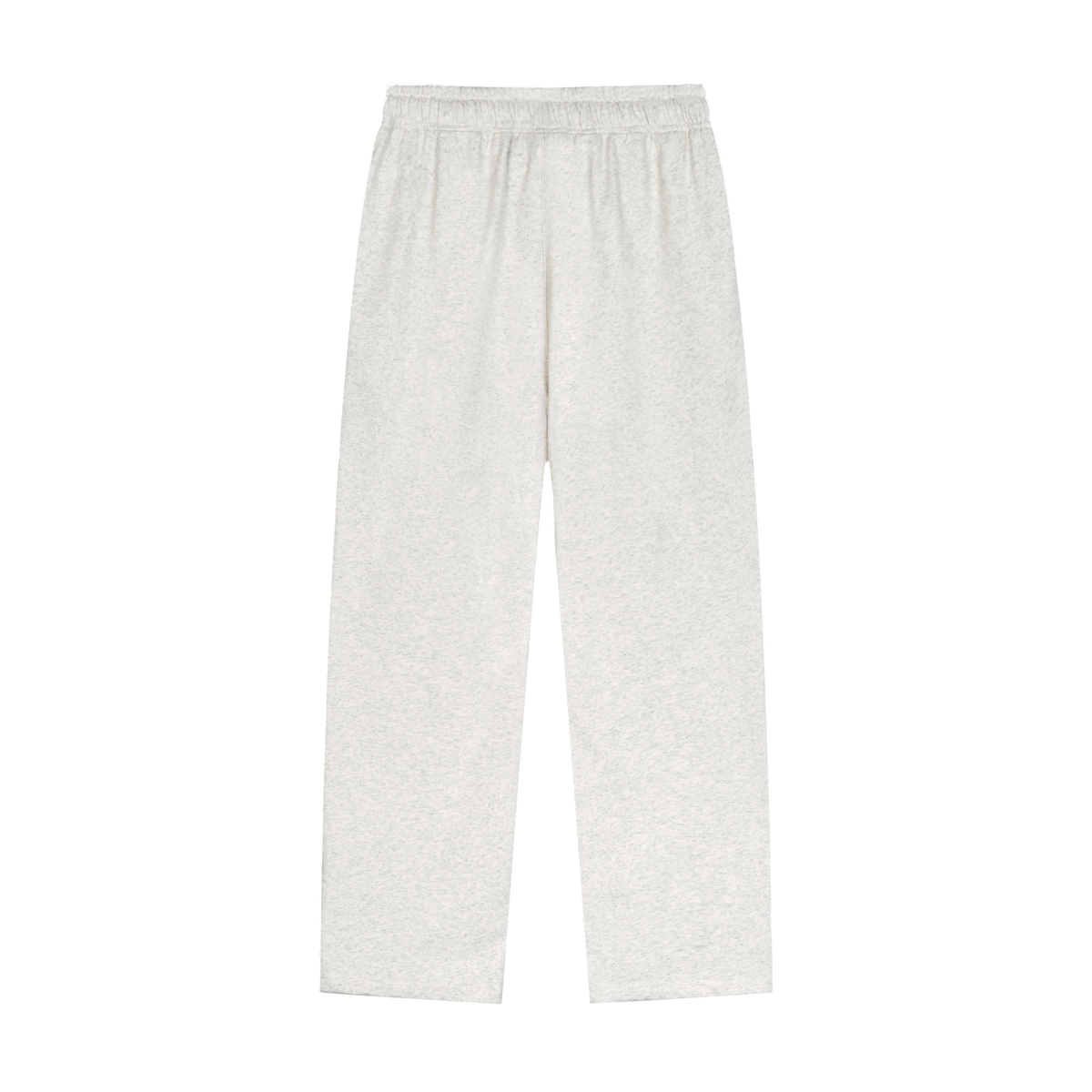 Light gray pants on a white background
