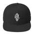 RVL Snapback Hat black Revival MFTR logo front view
