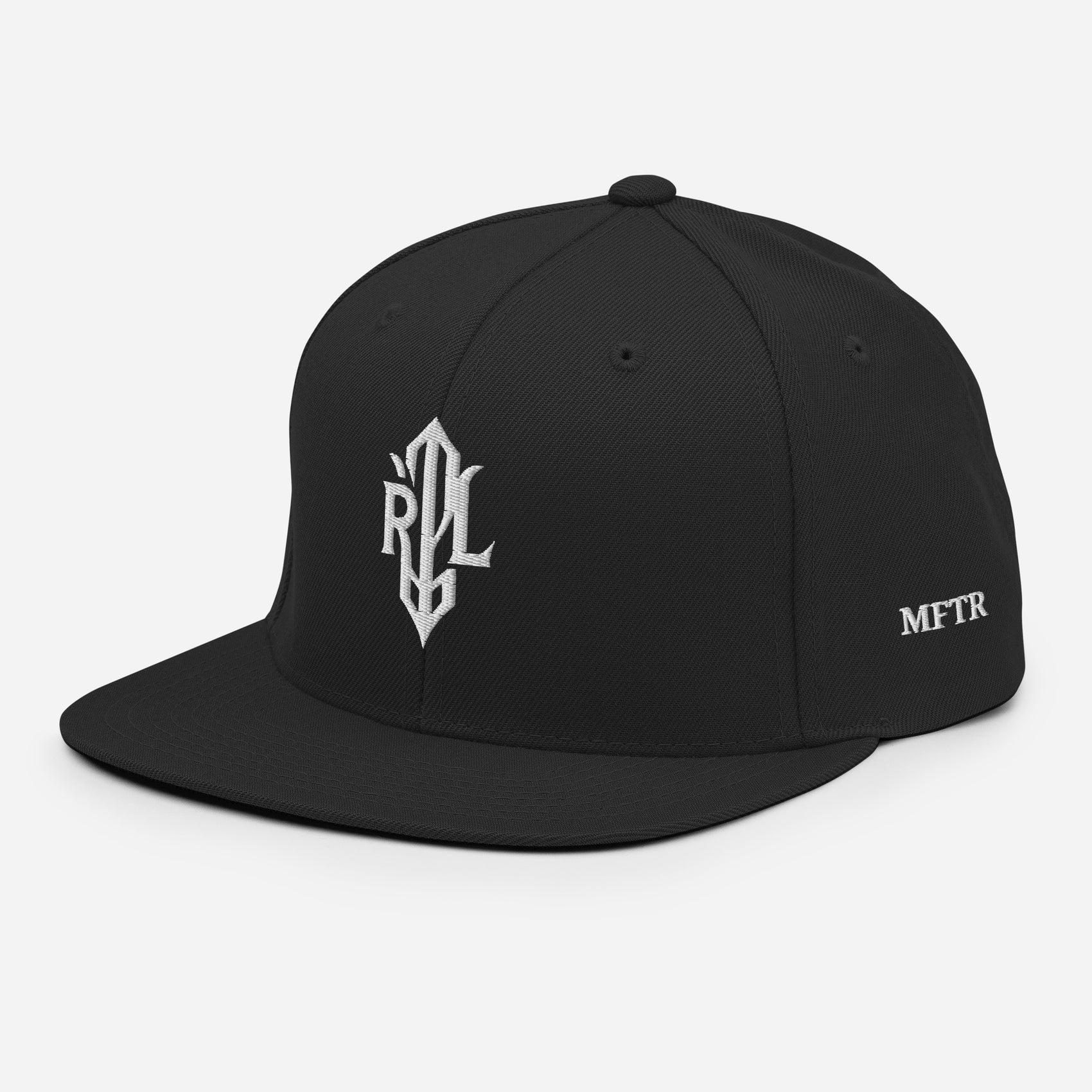 RVL snapback cap structured fit streetwear Revival MFTR