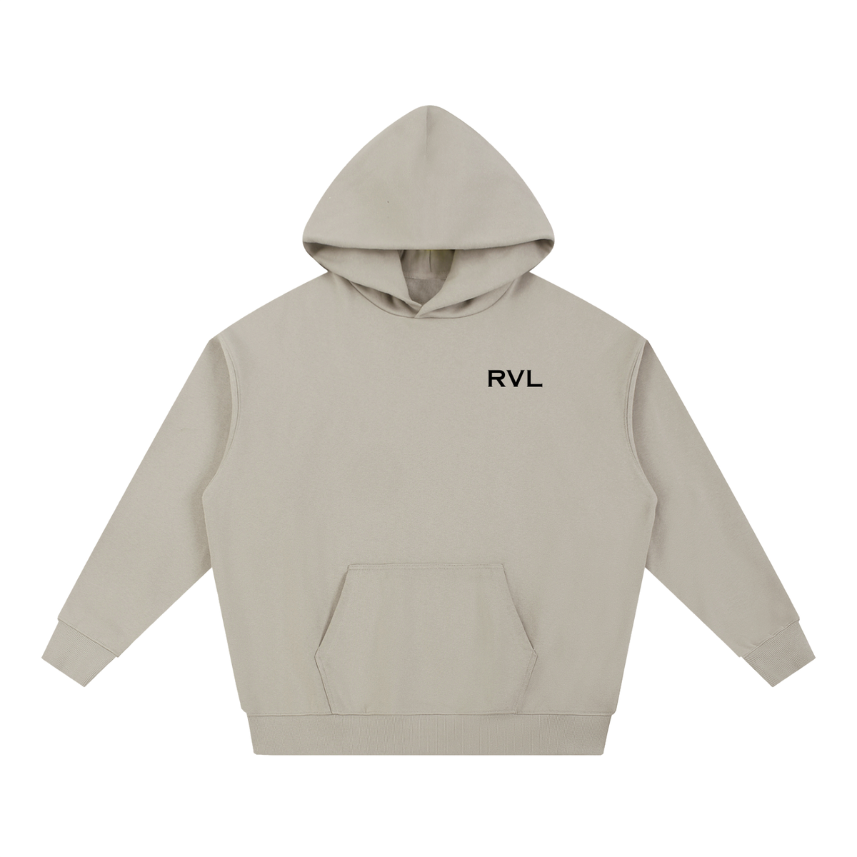 Essential Heavyweight Hoodie RVL logo