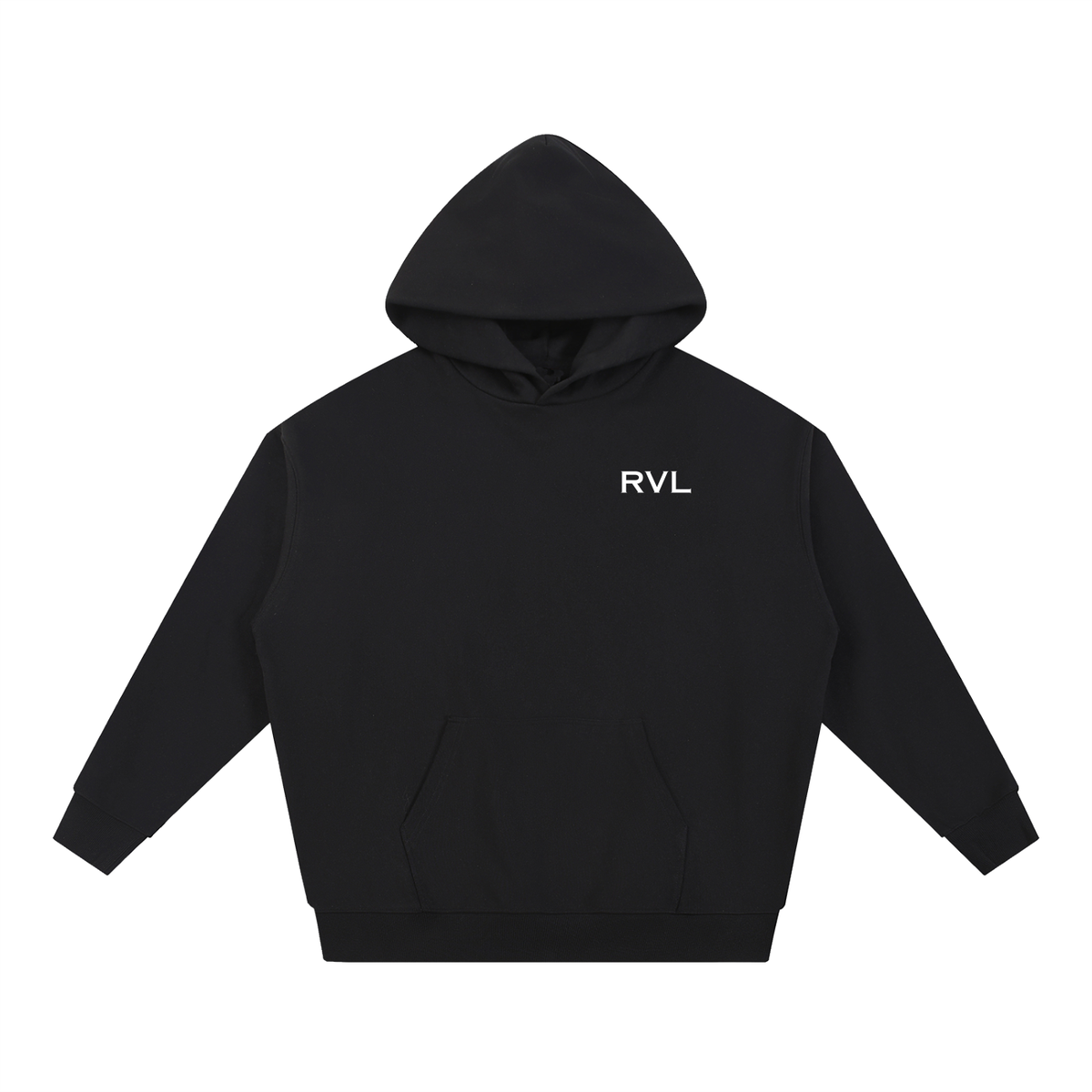Essential Heavyweight Hoodie RVL logo
