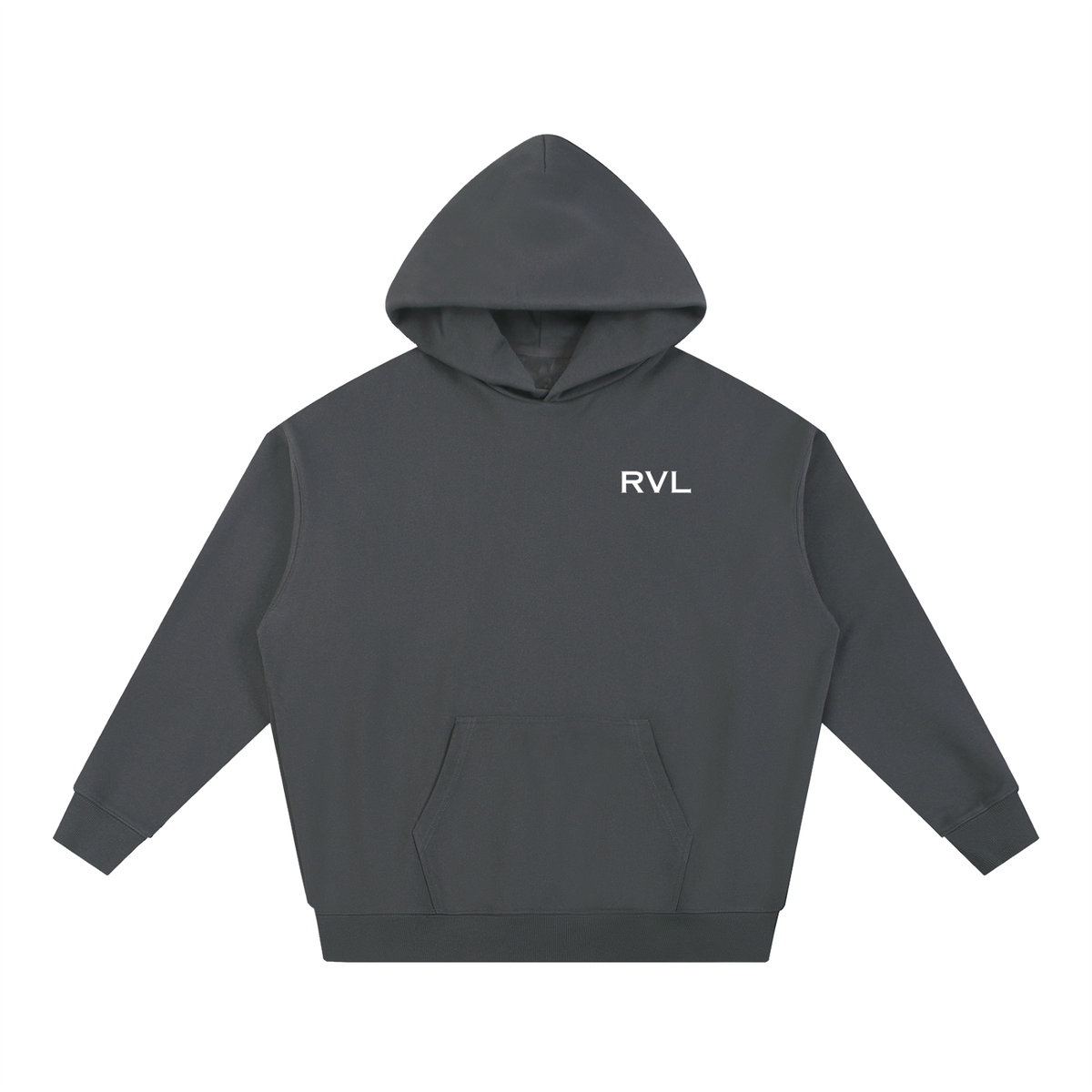 Essential Heavyweight Hoodie RVL logo
