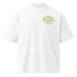 Skull crown t-shirt on white background